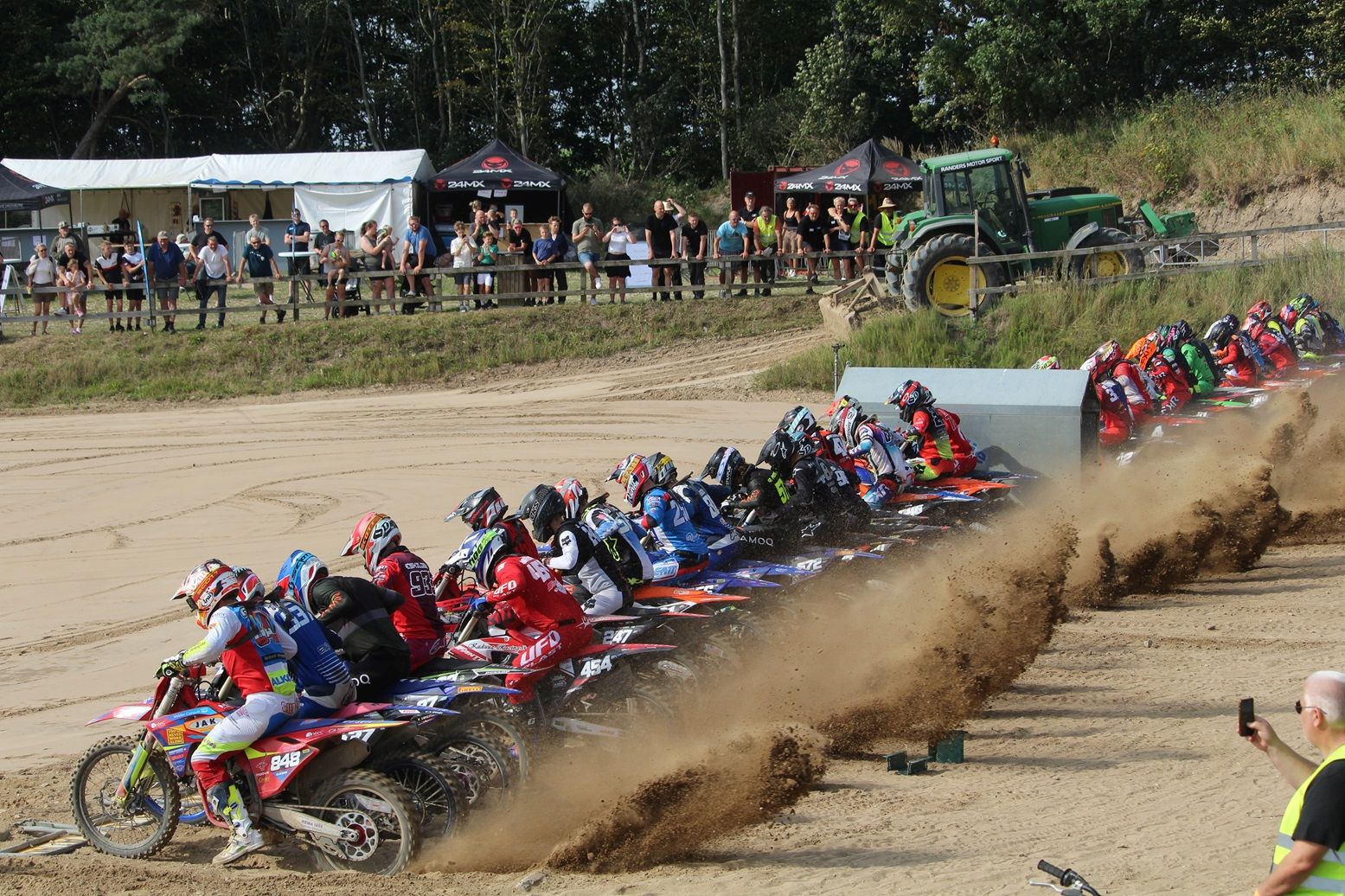 Nisseringen danner ramme om årets DM-finale i motocross. Foto: BJ Photo / Elisabeth Blæsbjerg Juulsgaard
