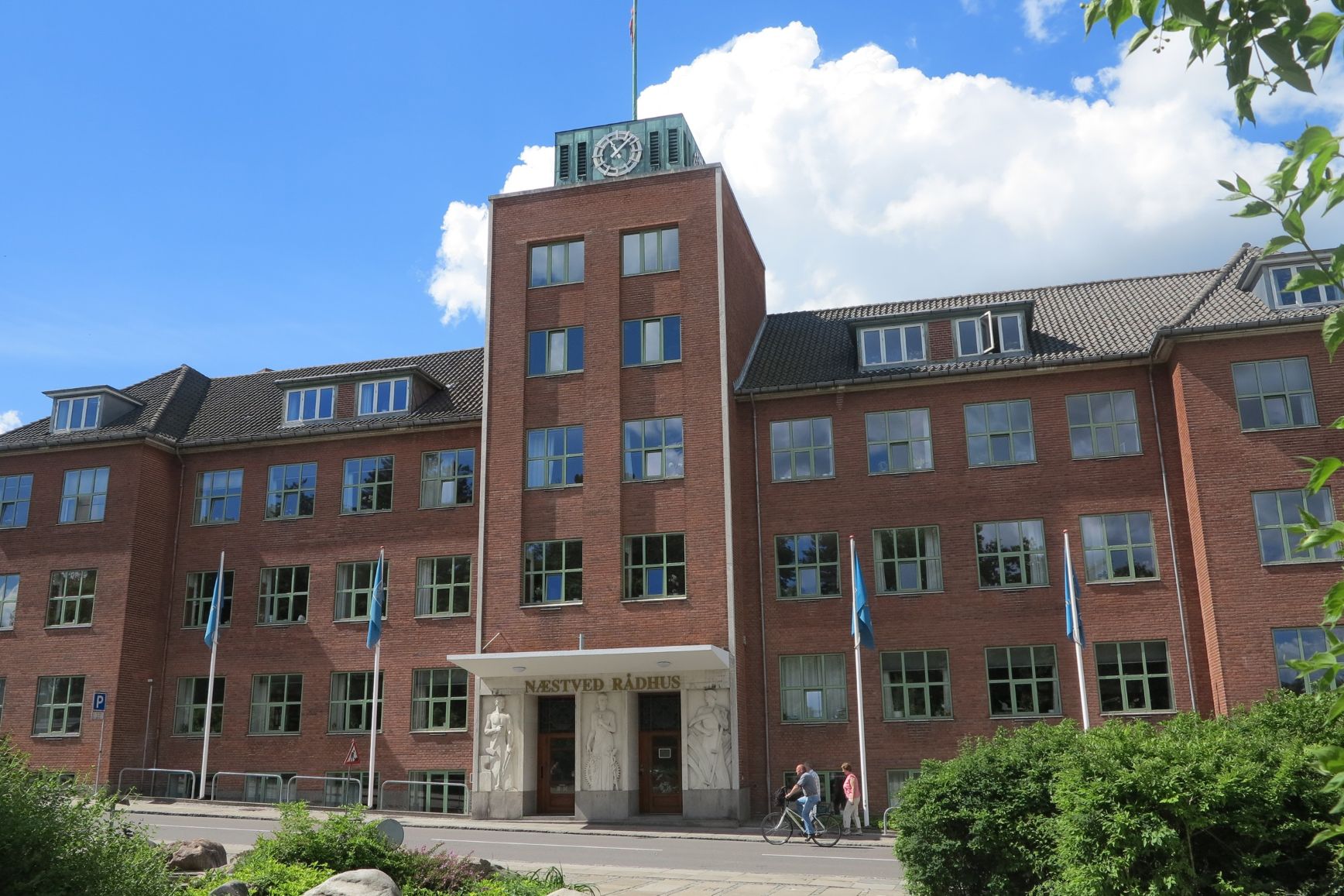 Næstved Rådhus. Foto: Næstved Kommune