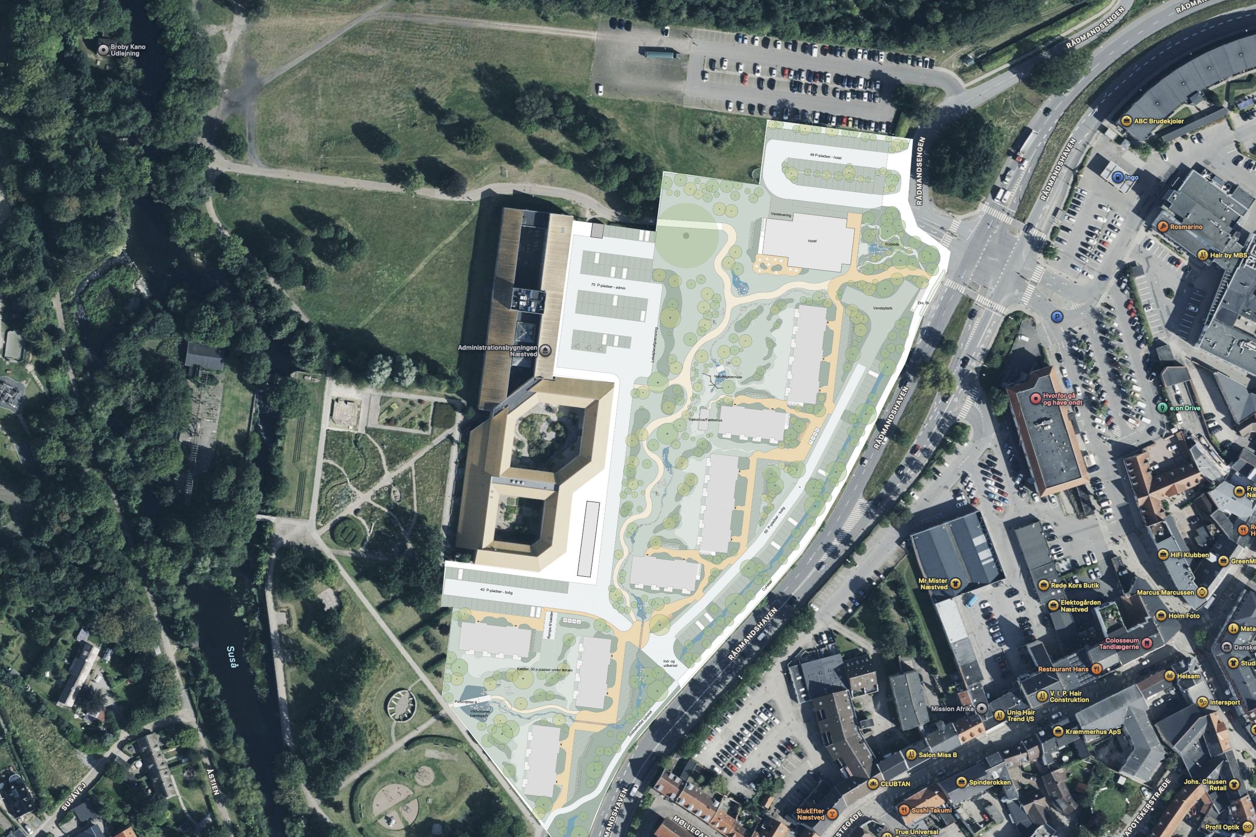 Rådmandshaven med hotel