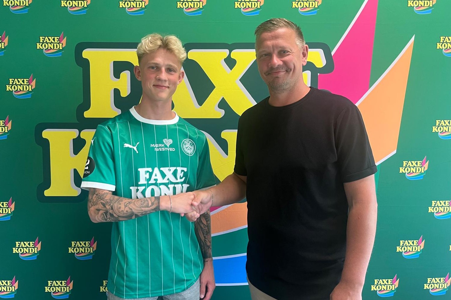 Lucas Riisgaard og Peter Dinesen