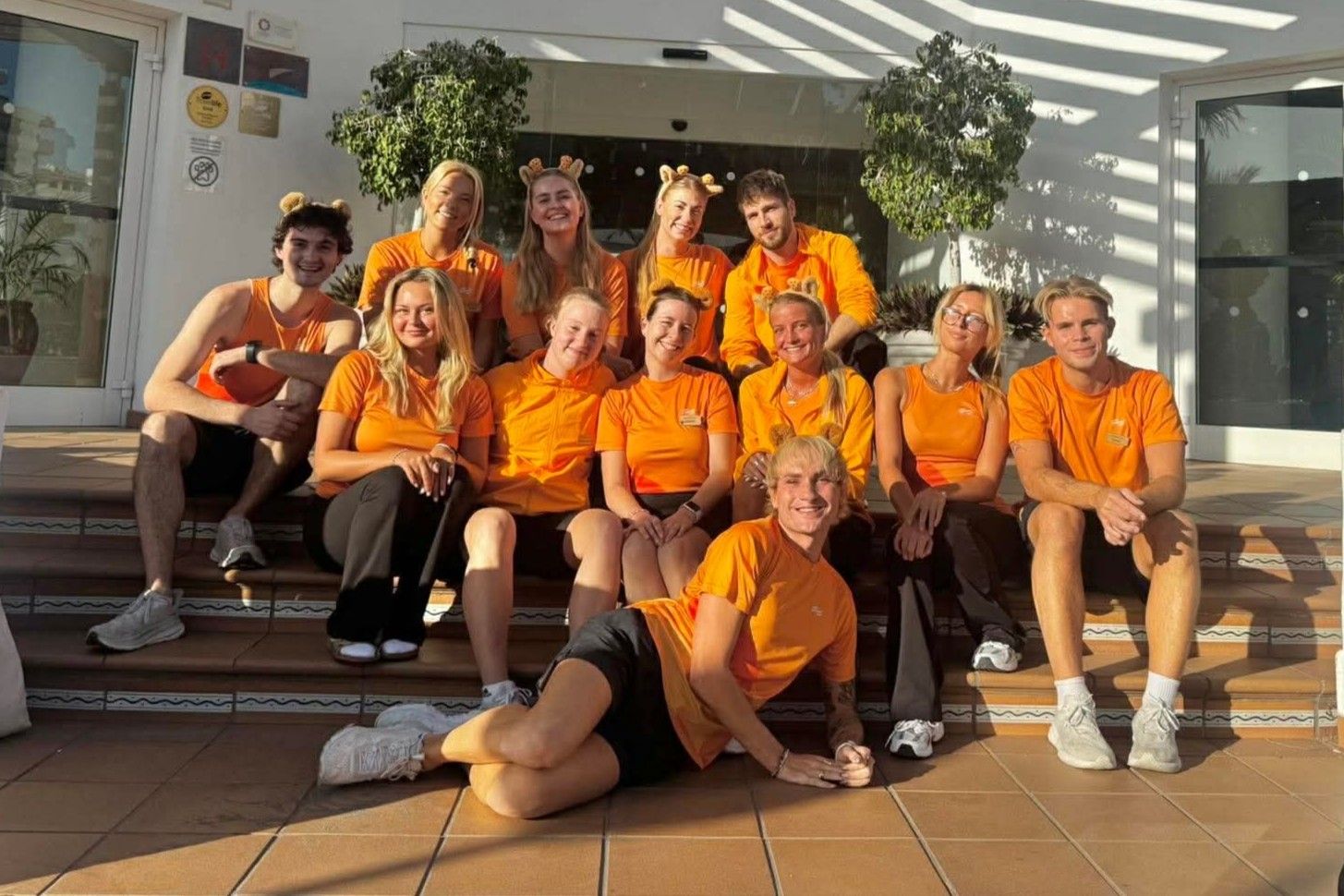 Der er et stærkt sammenhold i Spies-gruppen på Tenerife. Foto: Privat