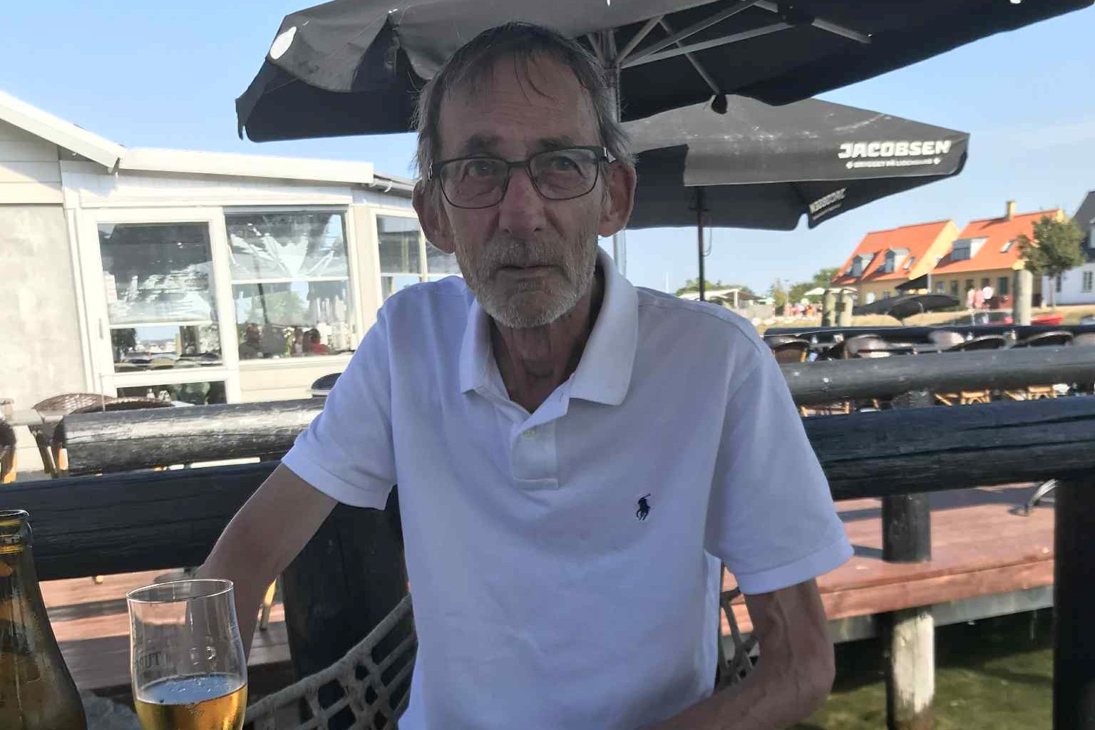 Man hyggede sig altid i Stig Jensens selskab. Foto: Privat