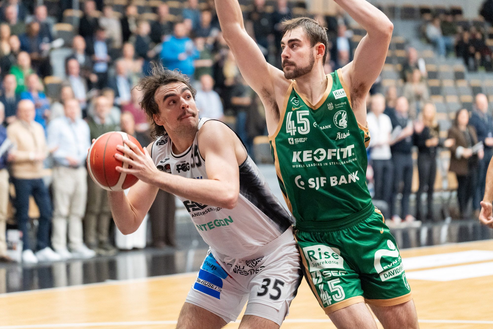 Vic Searls er Team FOG Næstveds "big man" og er uhyre træfsikker under kurven. Foto: Team FOG Næstved