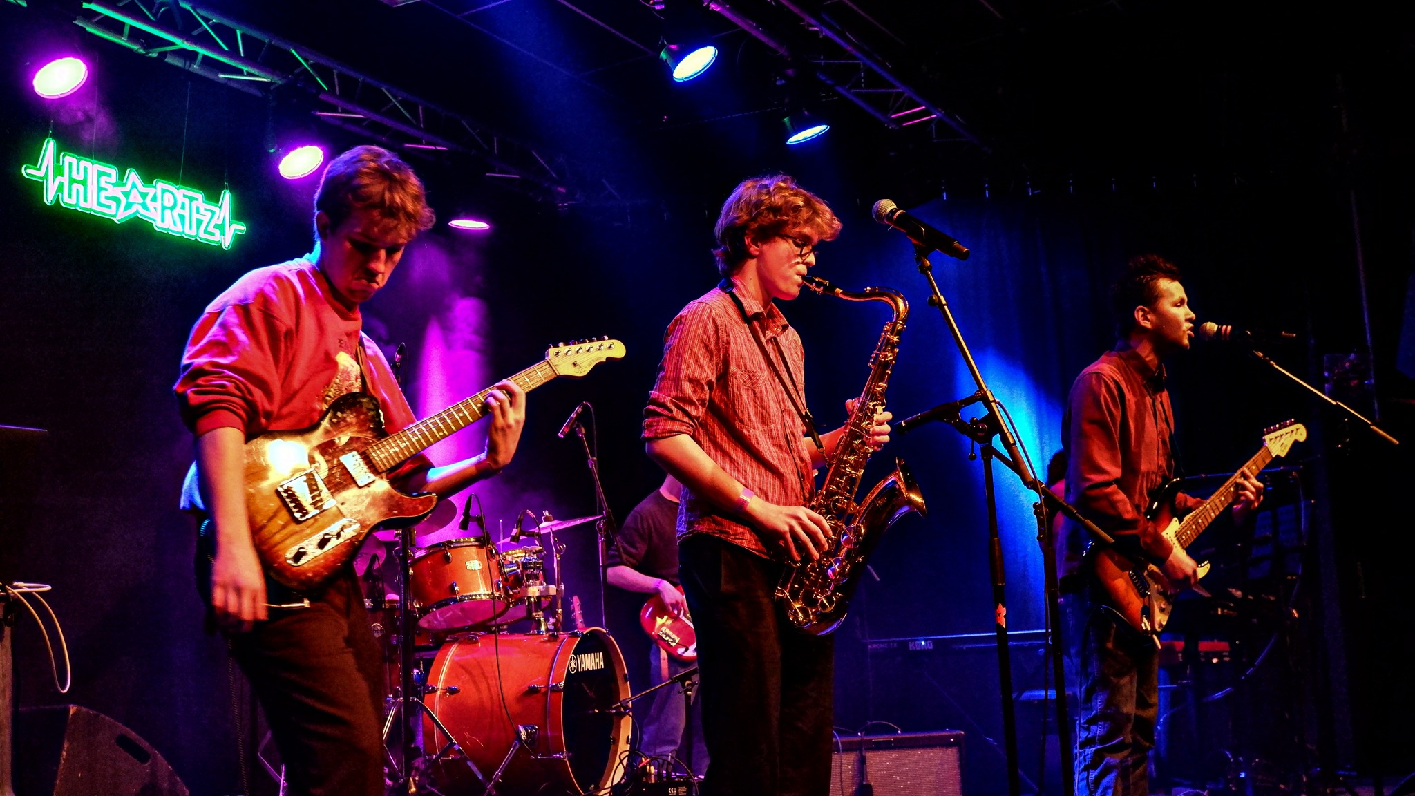 UTAL er et ungt Næstved-band, der nu udgiver deres egne sange. Foto: Anna Michaelsen