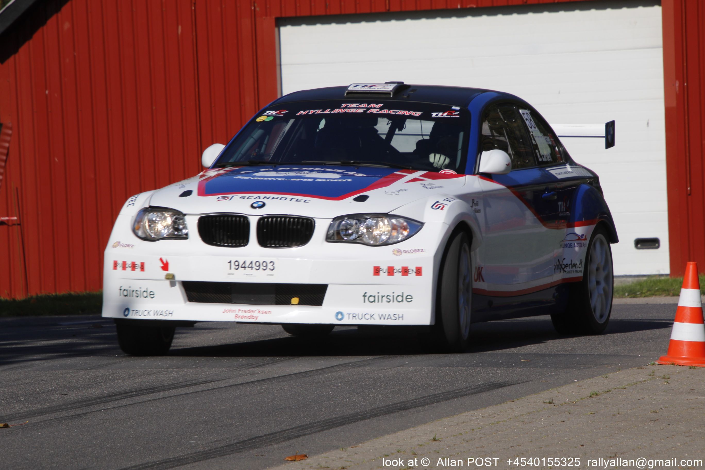 BMW'en skal nu videre til en anden. Foto: Allan Post
