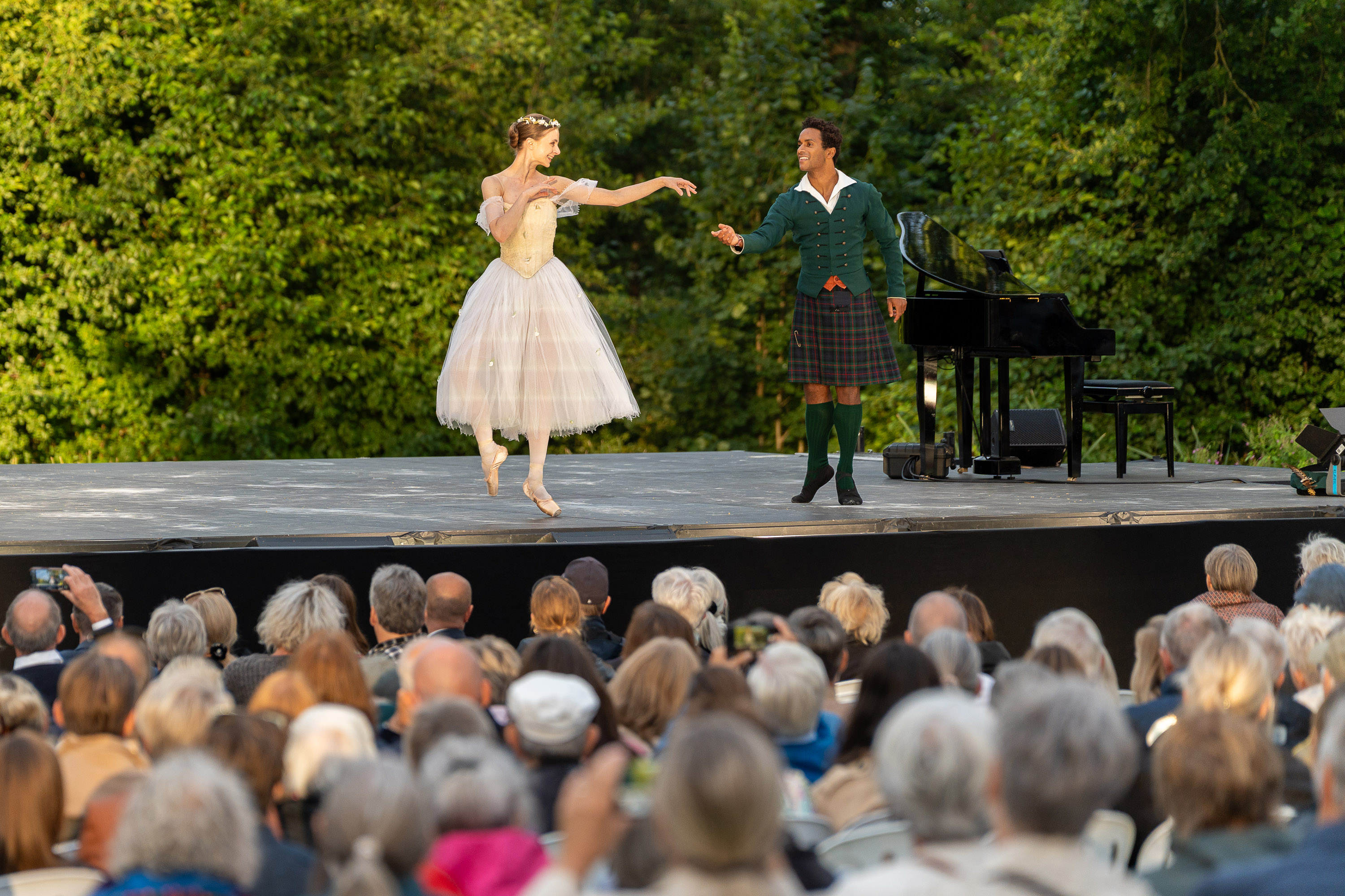 Danmarks balletstjerne Ida Prætorius kunne opleves på Rønnebæksholm sidste år. Foto: Rene Kongsgaard