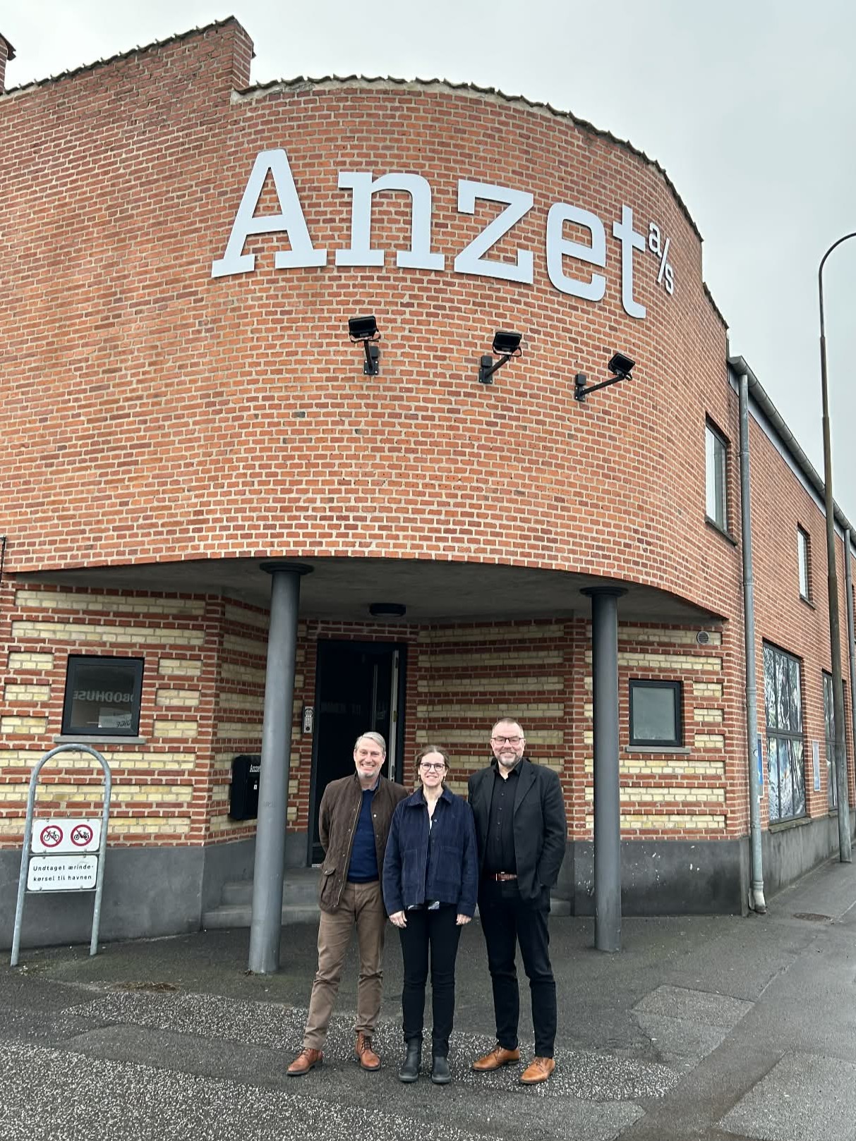 Trekløveret Bonnesen, Damkær og Mølby skal føre Anzet sikkert videre i fremtiden. Foto: John Ringstrøm