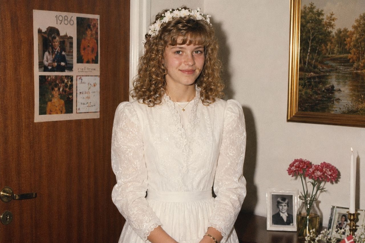 80'ernes konfirmationer var lidt anderledes. 