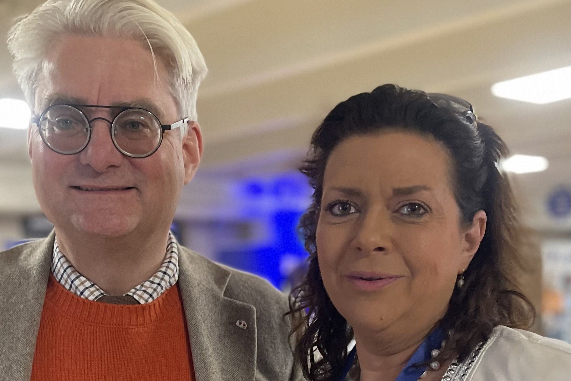 Søren Pind og Pernille Sten. Foto: Privat