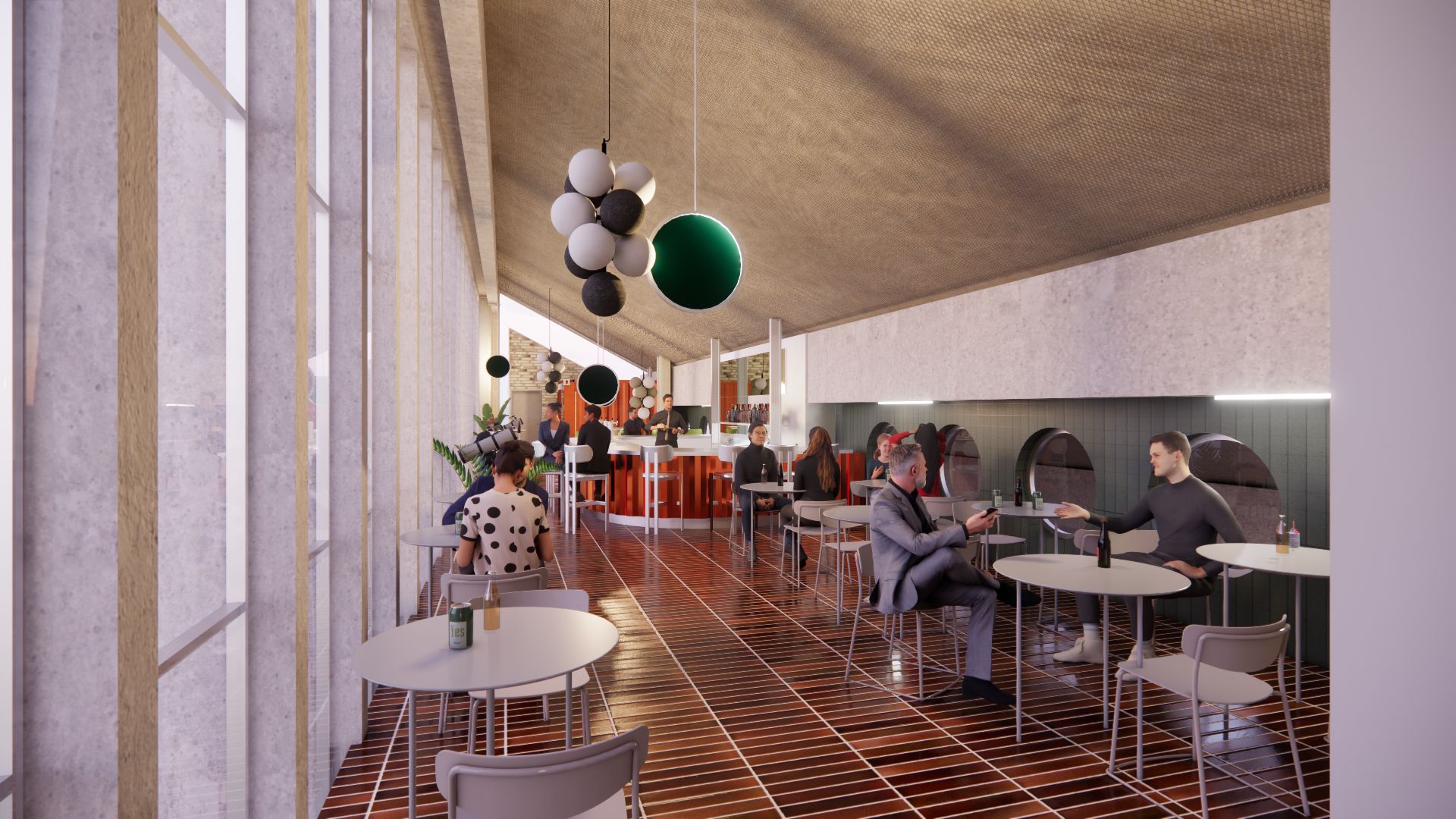 En skybar kan være en af løsningerne i et kommende vandrehjem. Foto: Casa Arkitekter