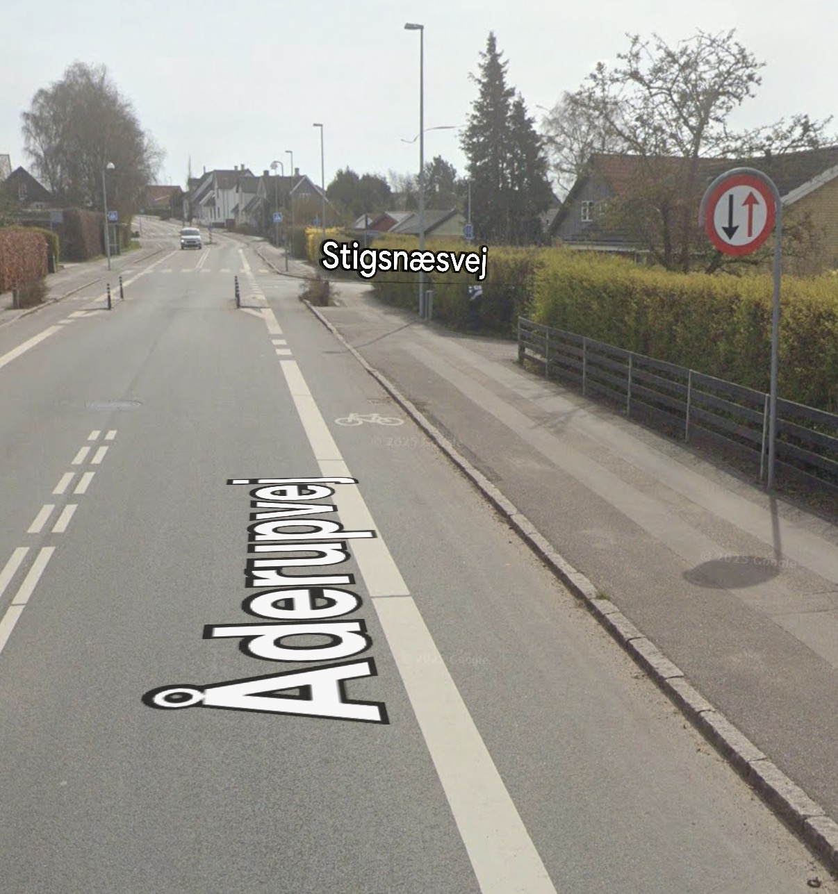 Det runde skilt til højre hedder B18. Foto: Privat